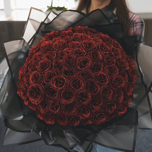 Glitter Rose Bouquet 30$ TODAY ONLY