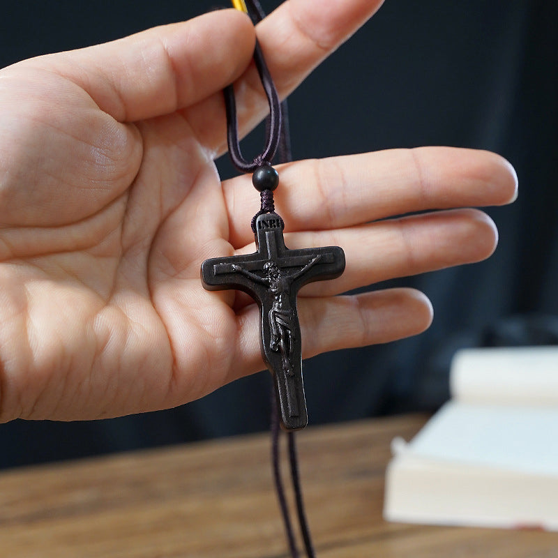 SoulBond™ Cross Necklace — Embrace Unshakable Faith and Find Peace in Every Moment