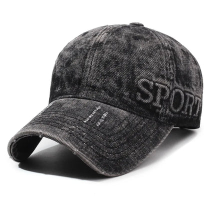 Rylan Cap — vintage-tyylinen farkkulippis säädettävällä istuvuudella