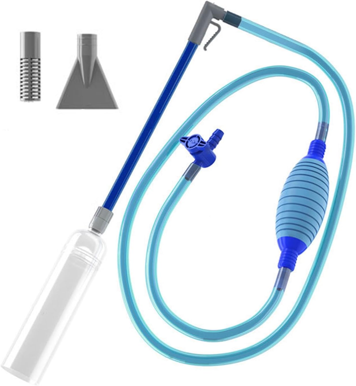Featherlight Siphon Vacuum™ — Curățare ușoară a acvariului care protejează peștii și îți economisește timp