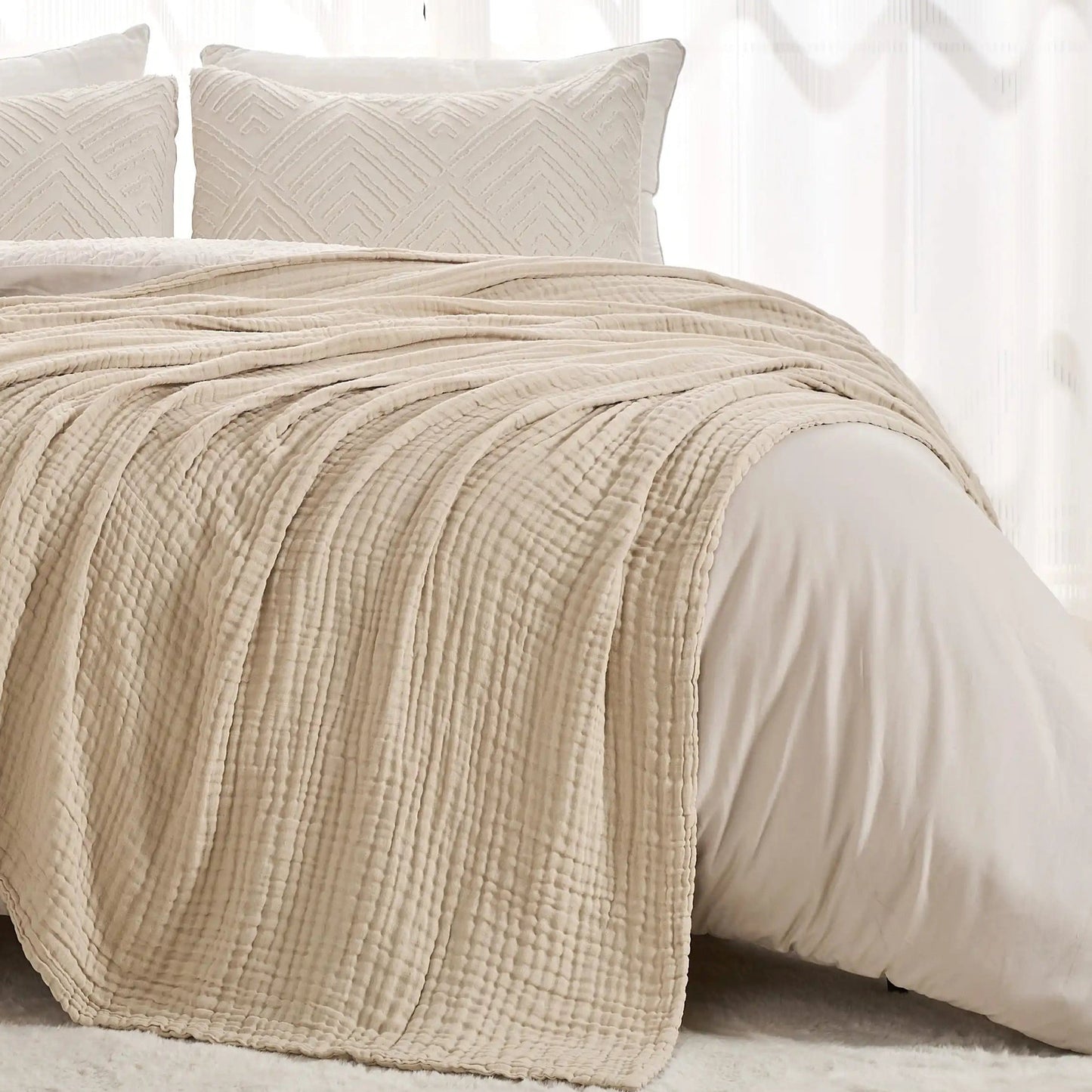 Norla — Lightweight 100% Cotton Blanket for All-Season Comfort