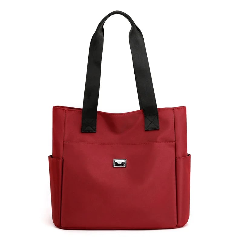 🔥Bolsa de Ombro de Nylon com Múltiplos Bolsos, Grande Capacidade e Repelente à Água