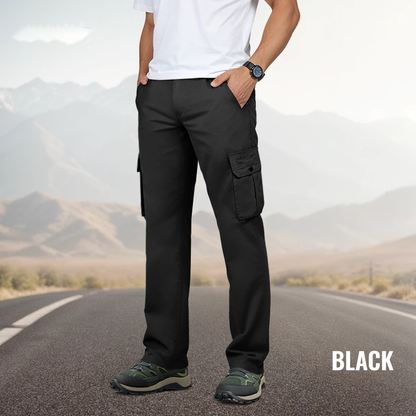 StratoVex Men’s Multi-Pocket Cargo Pants