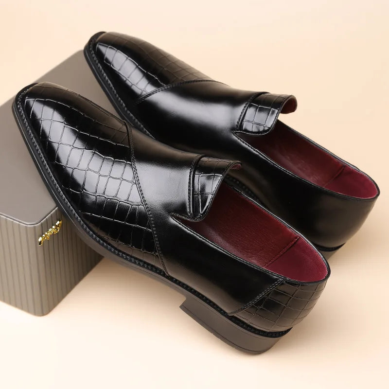 Patchwork Croc Loafers™ — Beheers de Kamer met Ongeëvenaarde Stijl en Zelfvertrouwen voor de Hele Dag
