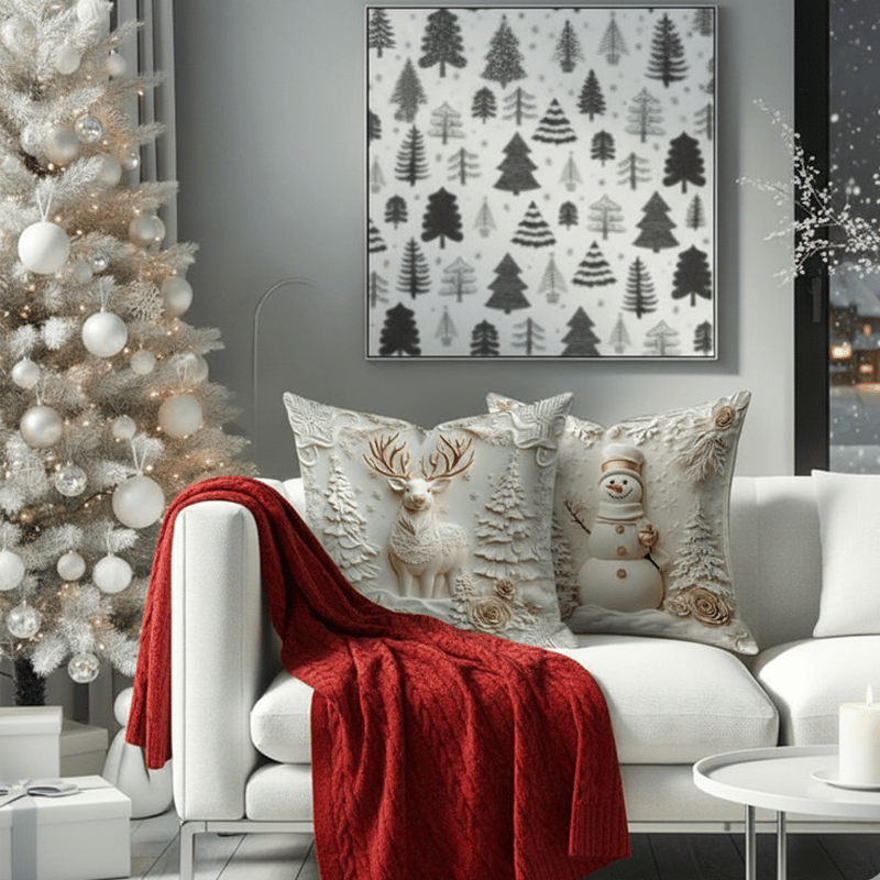 Holiday Bliss Pillow Covers™ — Wrap Your Home in Warmth, Joy, and Instant Festive Magic
