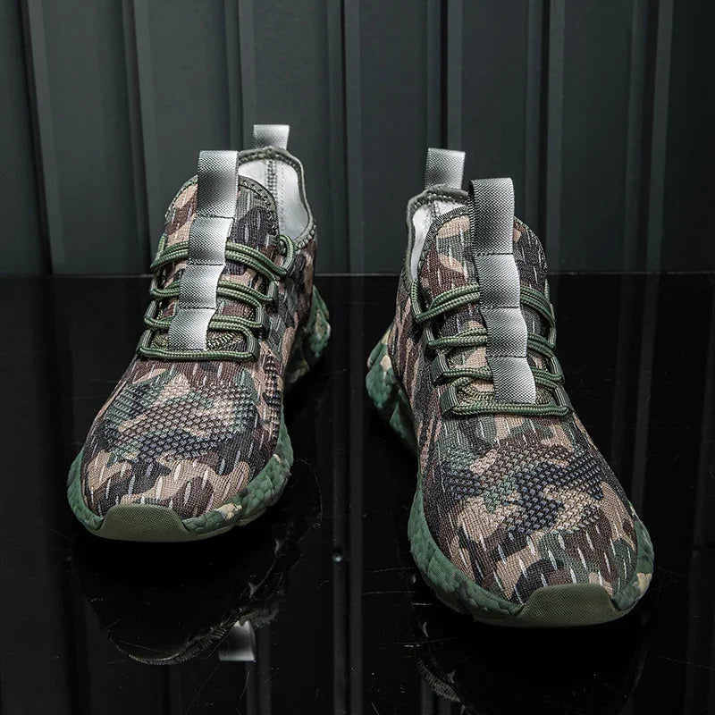 Virellos — Sneakers Traspiranti Mimetiche con Supporto Ammortizzato