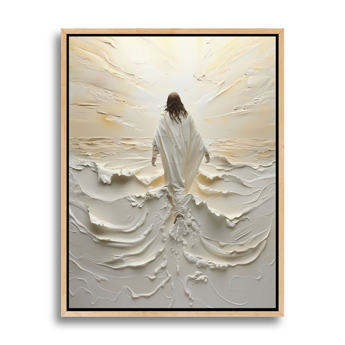 Jesus Walking on Water Canvas