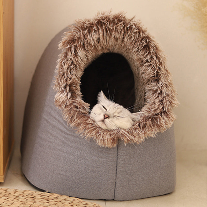 Insulated Pet Cave Bed™ — Η Απόλυτη Ζεστή Φωλιά που το Κατοικίδιό σας θα Λαχταρά να Χαλαρώσει