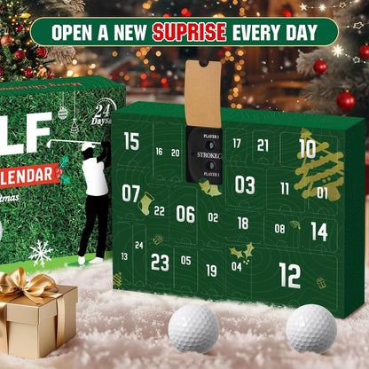 24 Explosive Golf Surprises™ — Ignite Daily Thrills and Master Your Holiday Game