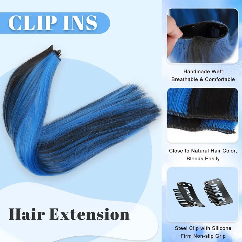 LuxeLoom™ Clip-In Hair Extensions — Vapauta katseenvangitseva väri ja itsevarmuus sekunneissa