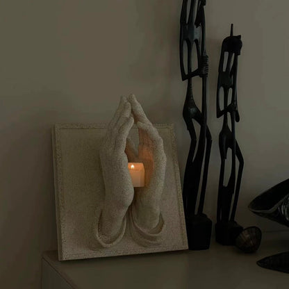 SoulGlow™ Candle Holder — Ignite Deep Calm and Transform Every Space into a Sanctuary of Faith