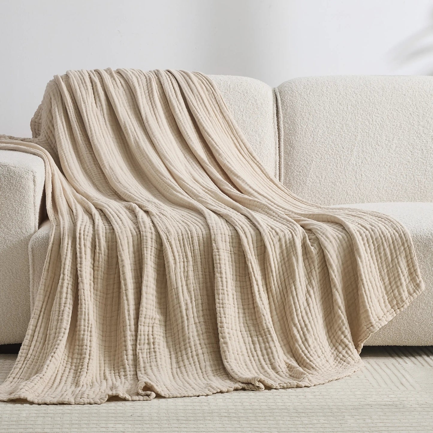Norla — Lightweight 100% Cotton Blanket for All-Season Comfort