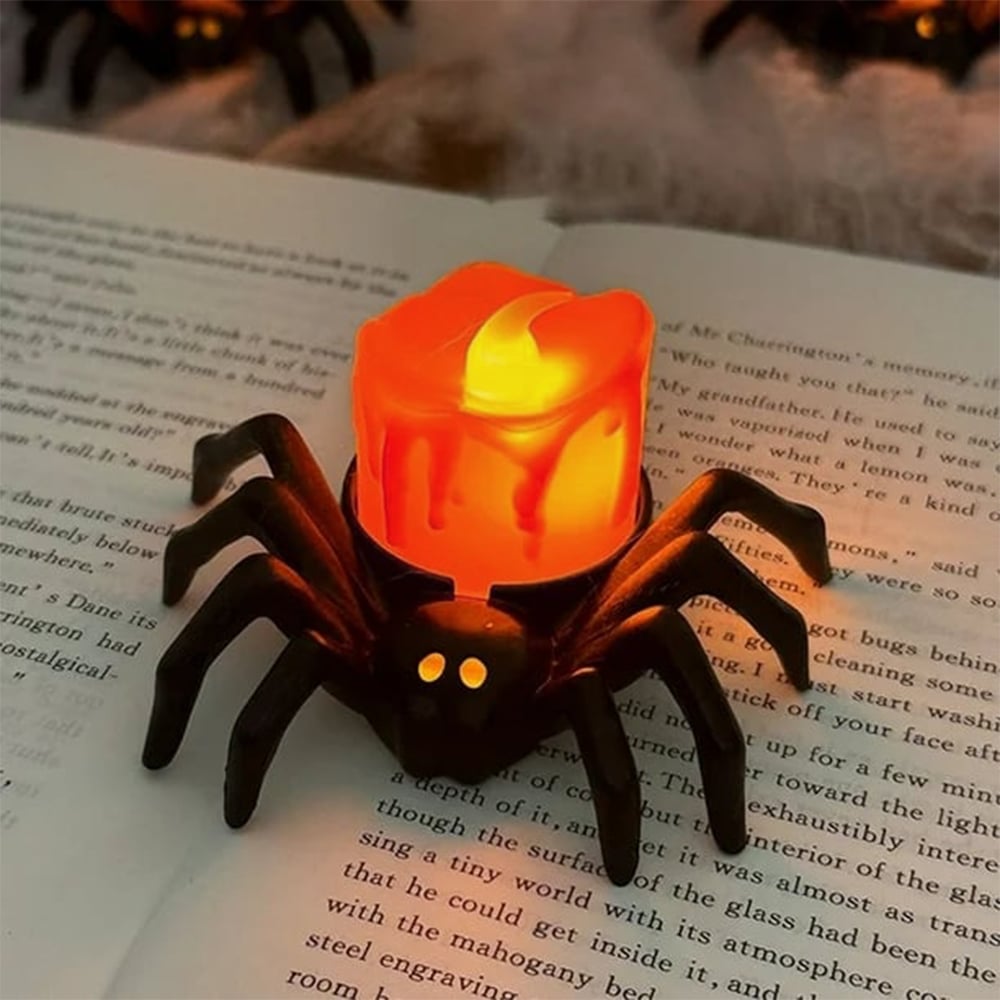Shadow-Casting Spider Lights™ — Create a Safe, Irresistible Halloween Glow That Haunts Every Corner