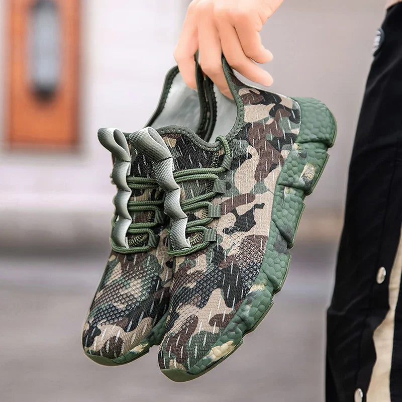 Virellos — Sneakers Traspiranti Mimetiche con Supporto Ammortizzato