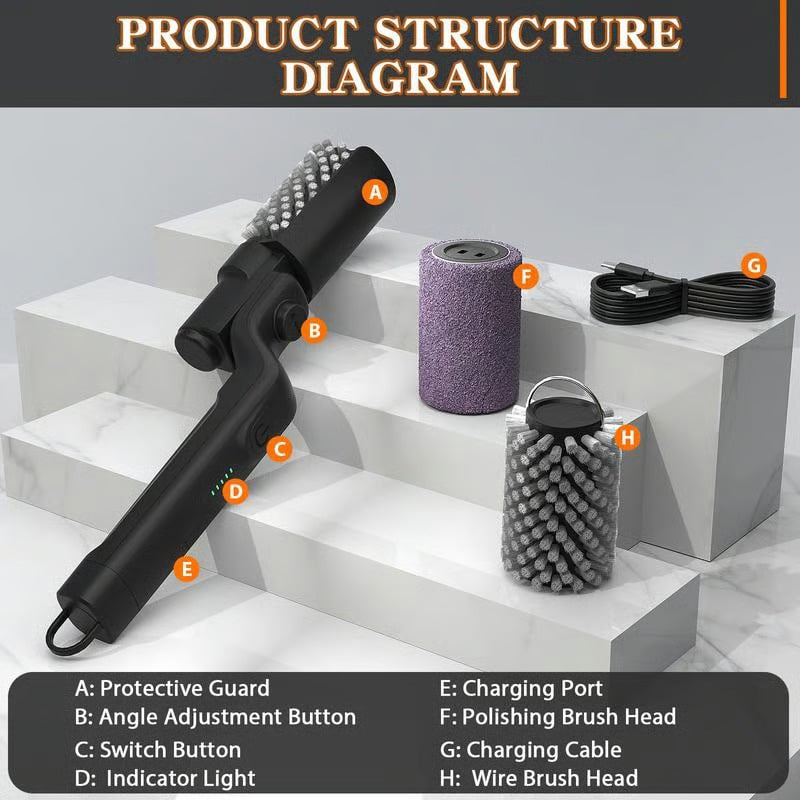 BlazeScrub™ — Crush Grill Grime Instantly and Enjoy Effortless Cleanup Every Time
