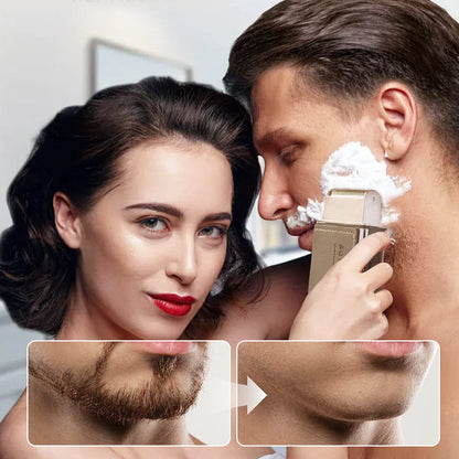 Velaro — Portable 2-in-1 Electric Shaver with Built-In Mirror