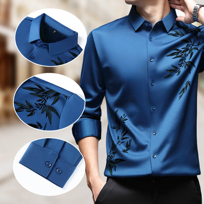 Bamboo Leaf Shirt™ — Ανάδειξε Αυτοπεποίθηση με Κάθε Ζεστή, Κοφτερή Εμφάνιση