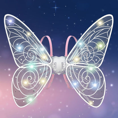 LED Fairy Wings™ — Veja Ela Brilhar e Voar com Momentos Mágicos