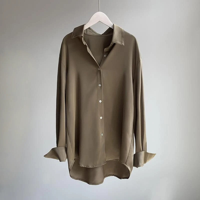 Silk-Infused Blouse™ — Wrap Yourself in Irresistible Softness and Effortless Glamour