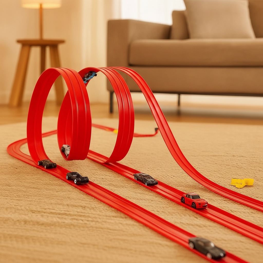 Loopra™ flexibles Rennbahn-Set