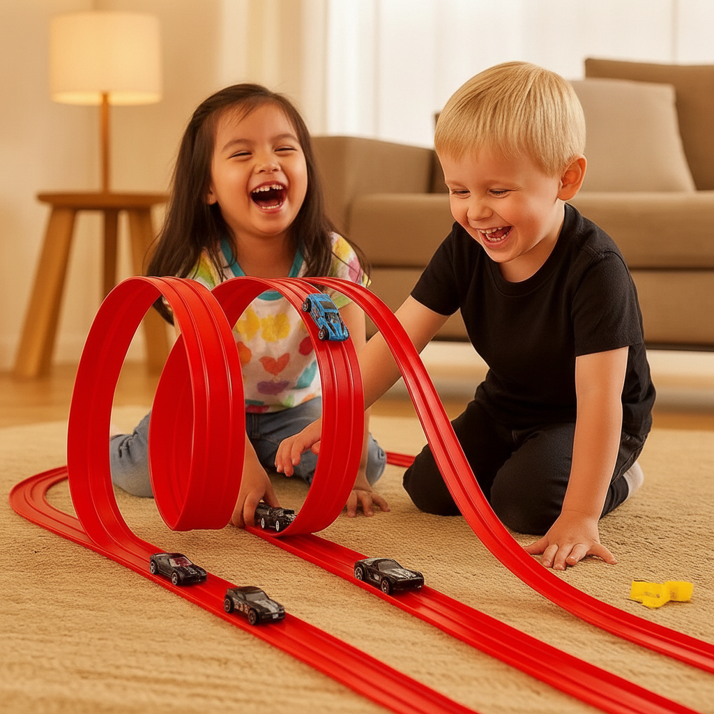 Loopra™ flexibles Rennbahn-Set