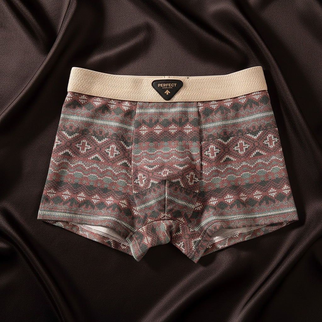 Norla — Økologiske bomullsboxershorts med pustende meshpaneler