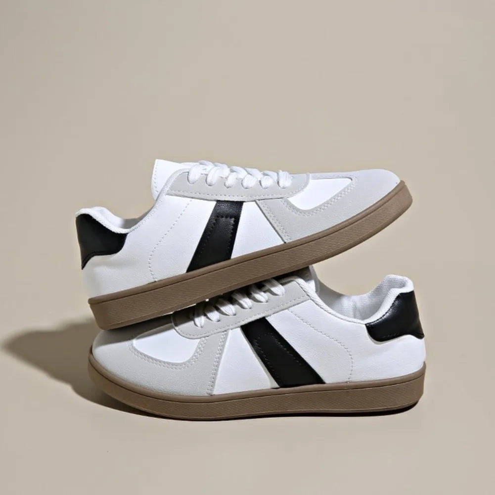 LuxeLeather Sneakers™ — Cammina con Comfort Incomparabile e Stile Che Attira gli Sguardi