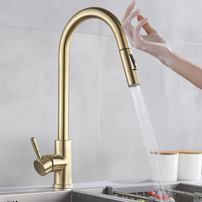Kellen Touch Kitchen Faucet — Pull-Out Sprayer with Touch Sense Technology