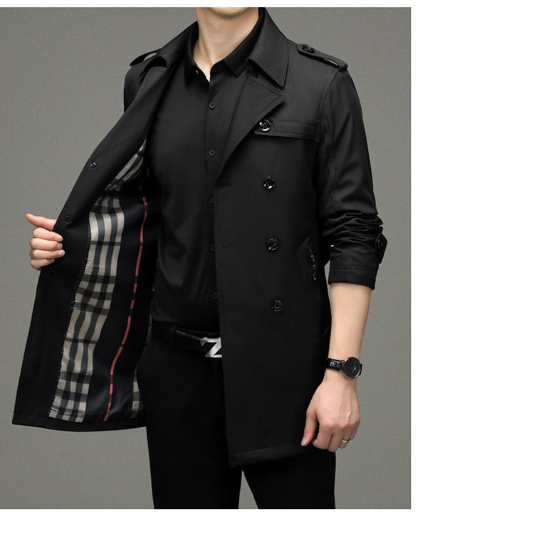 TitanGuard™ Double-Breasted Windbreaker — Command Every Storm with Unstoppable Confidence and Killer Style