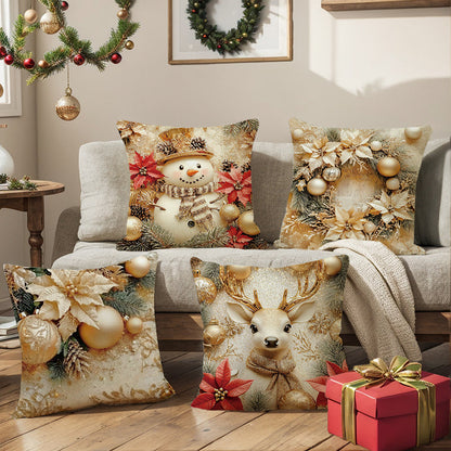 HolidayGlow Pillow Covers™ — Wrap Your Home in Cozy, Festive Magic That Lasts Season After Season