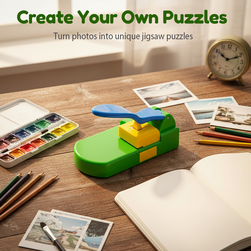 Puzora — DIY sada na výrobu vlastných puzzle s úložným podnosom
