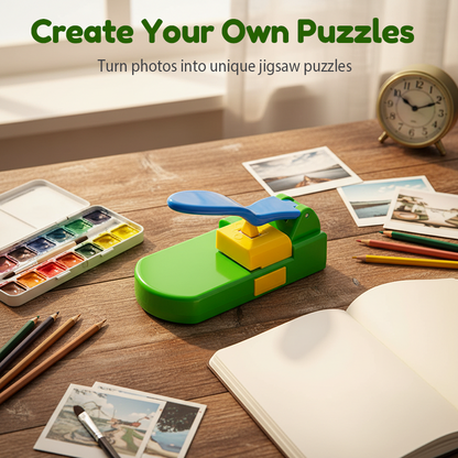Puzora — DIY sada na výrobu vlastných puzzle s úložným podnosom