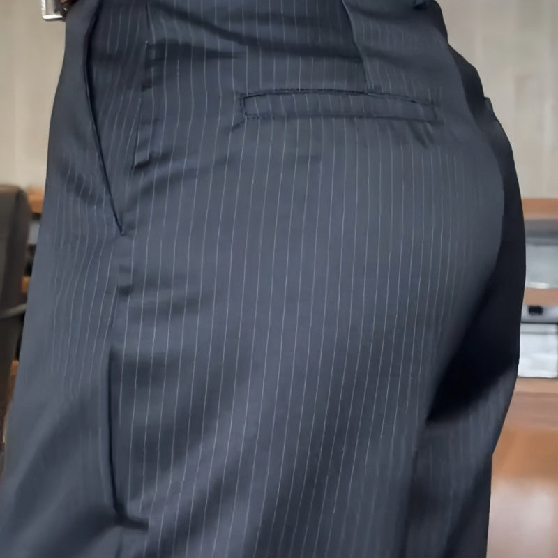 Pantalon Blazer Taille Haute UltraSculpt™ — Imprégnez Chaque Pièce d’une Confiance Qui Dure Toute la Journée