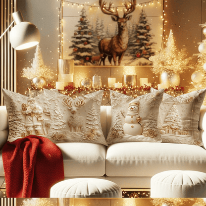 Holiday Bliss Pillow Covers™ — Wrap Your Home in Warmth, Joy, and Instant Festive Magic