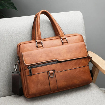 Fiorenzo Leather Briefcase