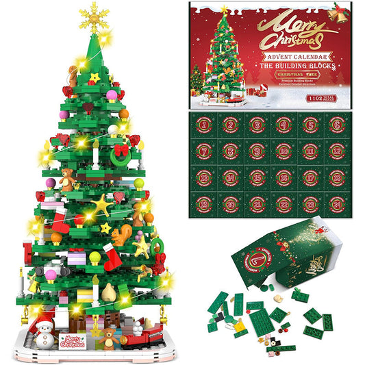 Christmas Tree Building Toy Set 27$ TODAY ONLY