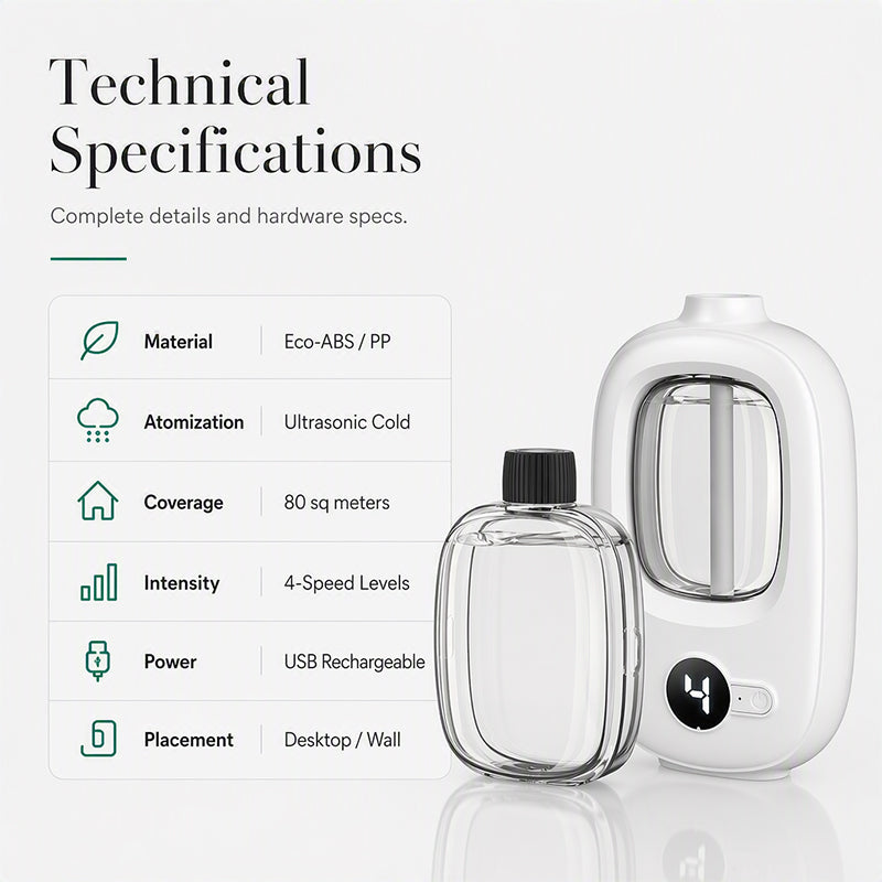 Difusor de aromas sem fio com temporizador Aurelle™
