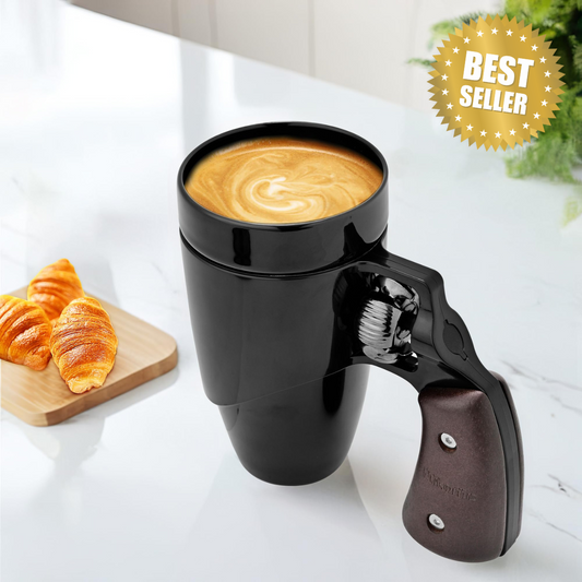 Revolver Handle Coffee Mug