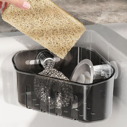 KairoLeaf — Drill-Free Corner Organizer for Kitchen & Bath