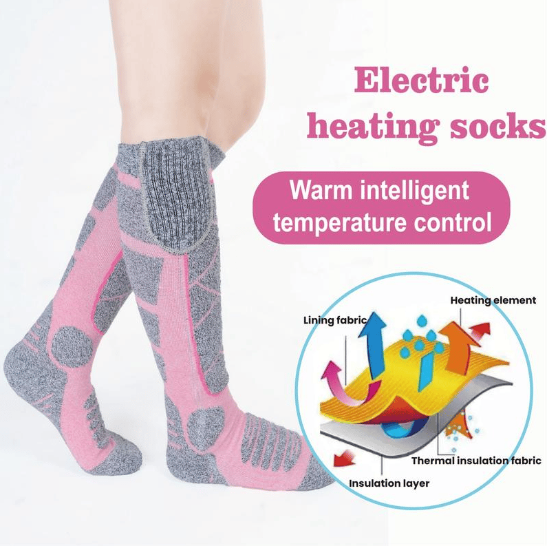 RechargeHeat Socks™ — Blaze Through Winter with All-Day Toasty Feet