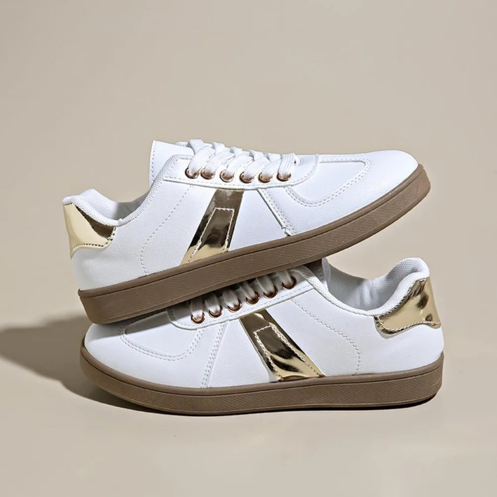 LuxeLeather Sneakers™ — Cammina con Comfort Incomparabile e Stile Che Attira gli Sguardi