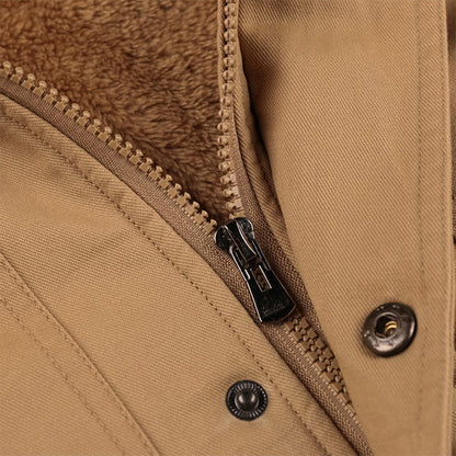 Veste d'Hiver en Coton TitanForge™ pour Homme — Maîtrisez une Chaleur Inarrêtable et une Confiance Robuste Chaque Jour Froid