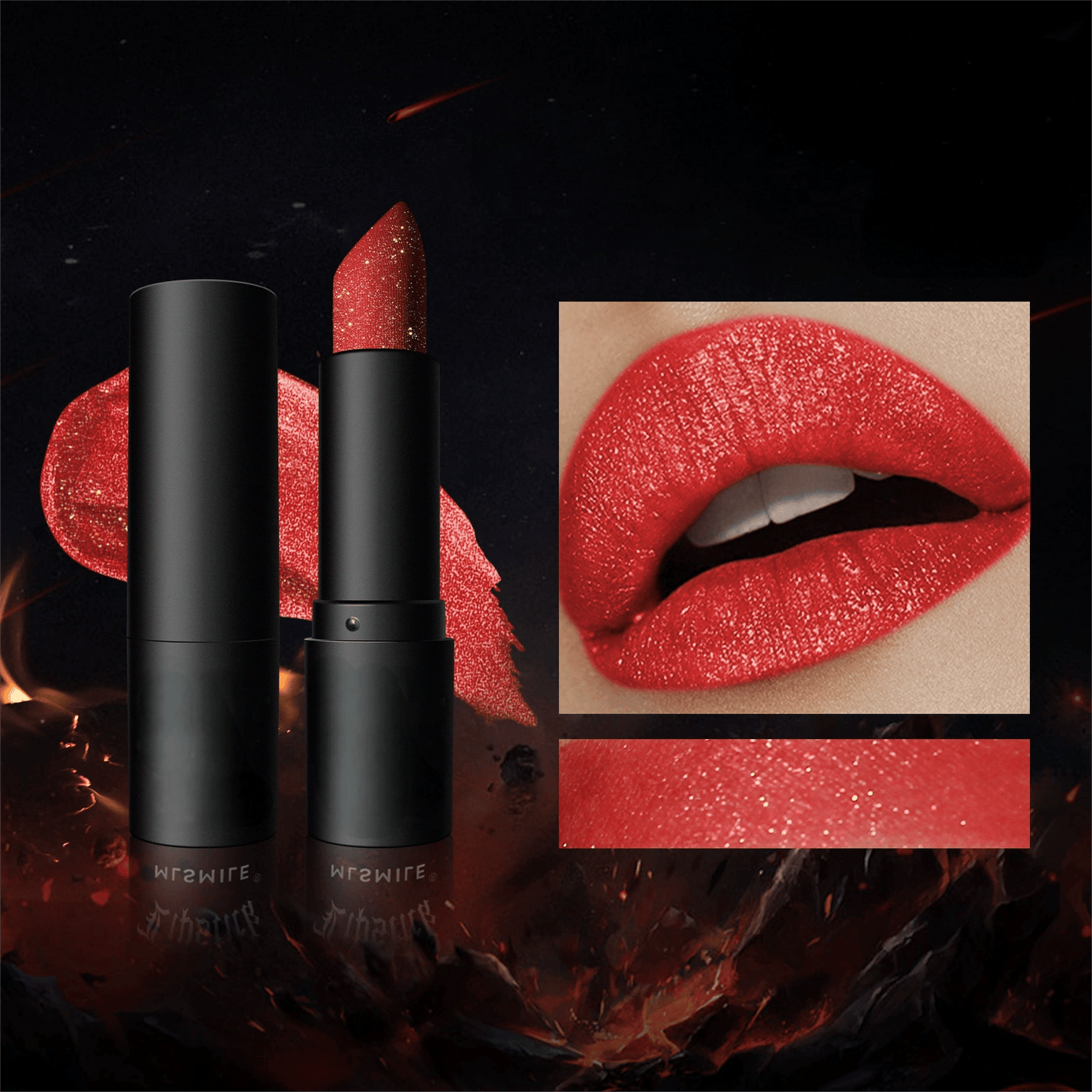 🔥This week's hot sale🔥Vortexa Lip Gloss Glitter Lipstick Waterproof