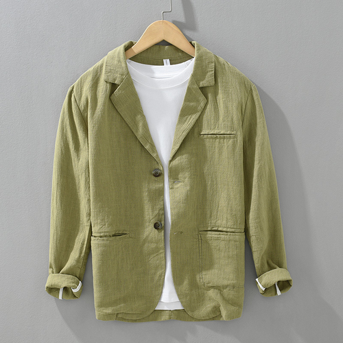 Emory — Lightweight Linen Blazer with Relaxed Fit for Everyday Wear
