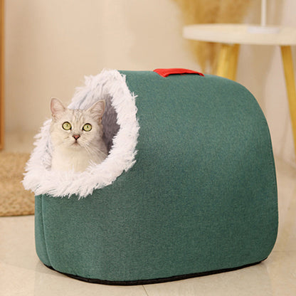 Insulated Pet Cave Bed™ — Η Απόλυτη Ζεστή Φωλιά που το Κατοικίδιό σας θα Λαχταρά να Χαλαρώσει