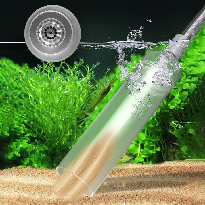 Featherlight Siphon Vacuum™ — Curățare ușoară a acvariului care protejează peștii și îți economisește timp