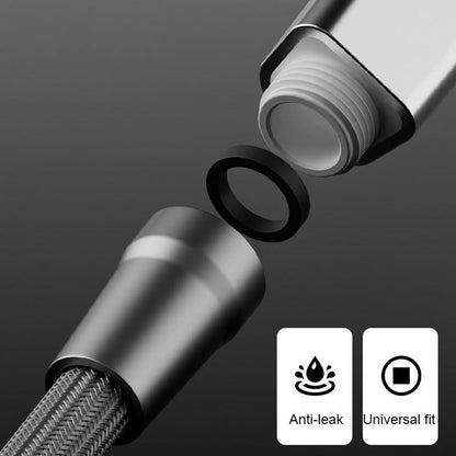Ironclad Braided Hose™ — Dominate Every Shower with Unstoppable Power and No Leaks