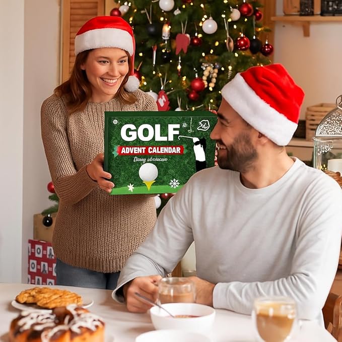 24 Explosive Golf Surprises™ — Ignite Daily Thrills and Master Your Holiday Game