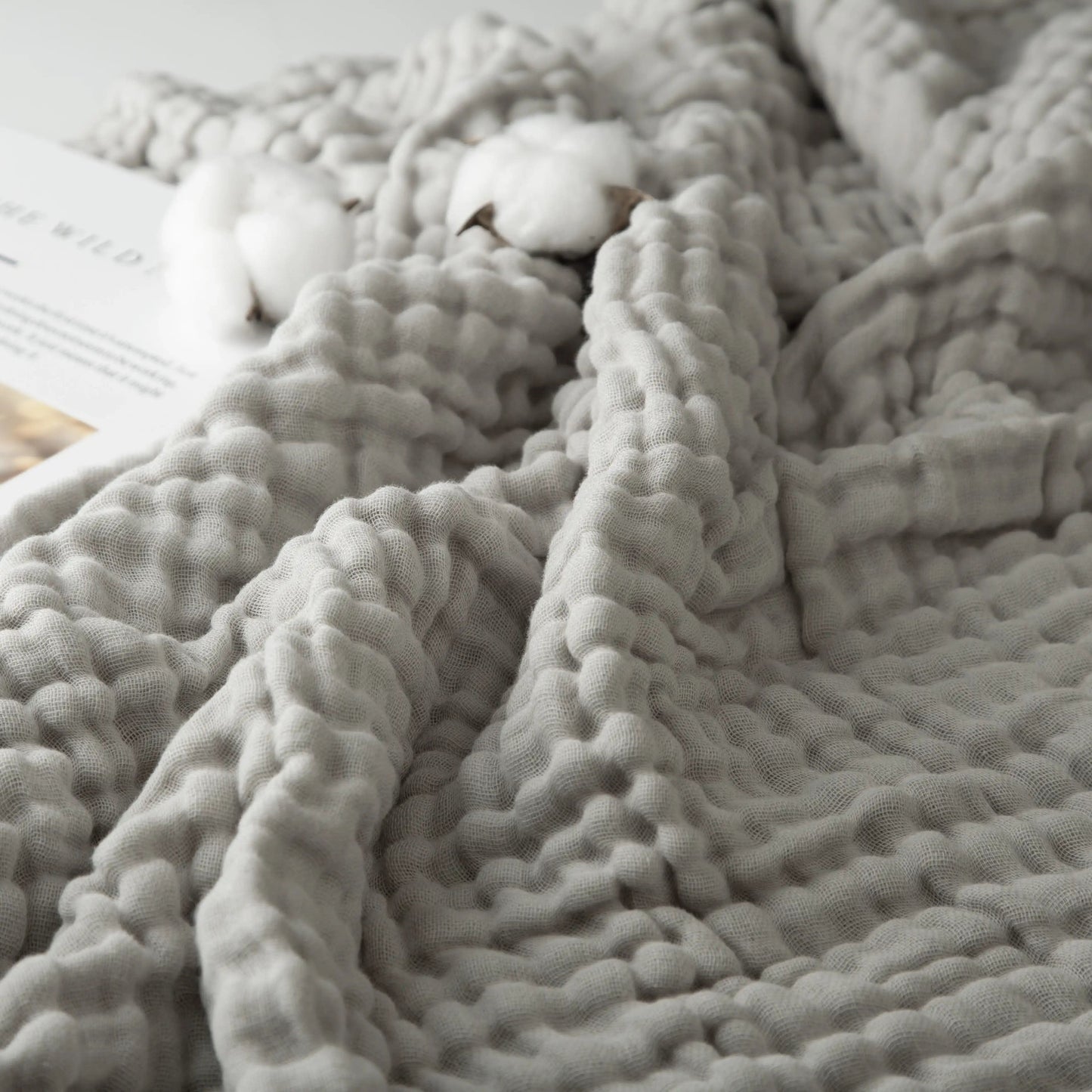 Norla — Lightweight 100% Cotton Blanket for All-Season Comfort