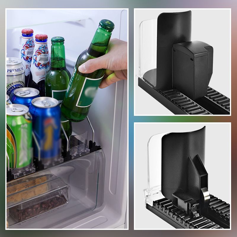 ChillGlide™ Automatic Beverage Pusher — Vaivaton pääsy täydellisesti järjestettyihin juomiin joka kerta